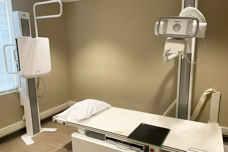 Imaging services room for patients in Rock Hill, SC